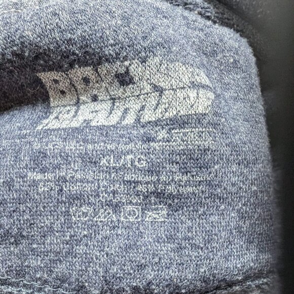 Back to the Future Hoodie Gray Graphic Pullover Men’s Size M 2020 - Picture 4 of 6